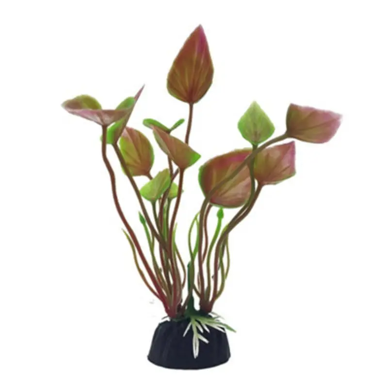 Swell Banyan Leaves Artificial Plant Red