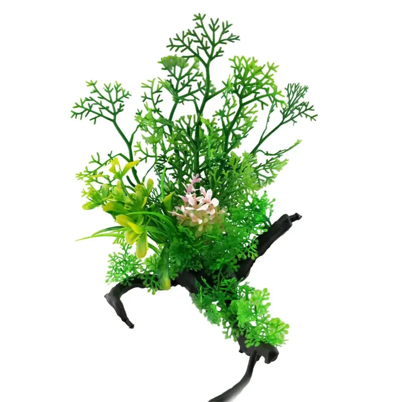 Swell Uk Swell Astragalus Combination On Dead Wood Artificial Plant Aquarium DCor