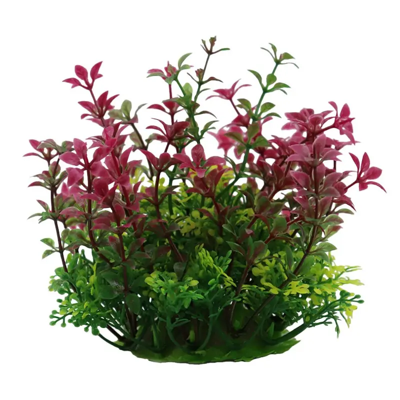 Swell Uk Red Swell Ludwigia Combination Artificial Plant Aquarium DCor