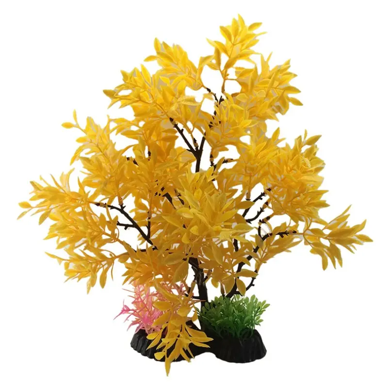 Swell Uk Yellow Swell Cherry Tree Artificial Plant Aquarium DCor