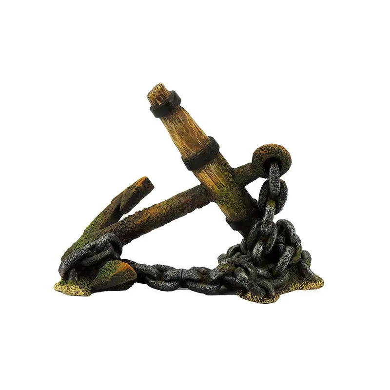 Classic Aquatics Nautical Anchor Aquarium Ornament