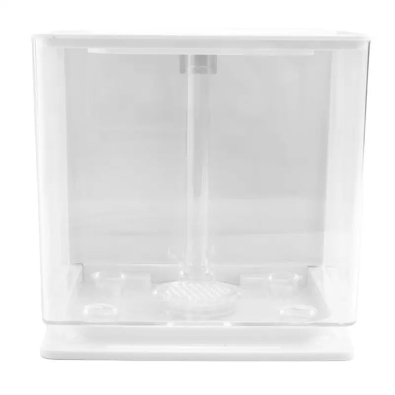 Sem White Fish Tank Aquarium Fish Tank Easy To Change The Water (White)
