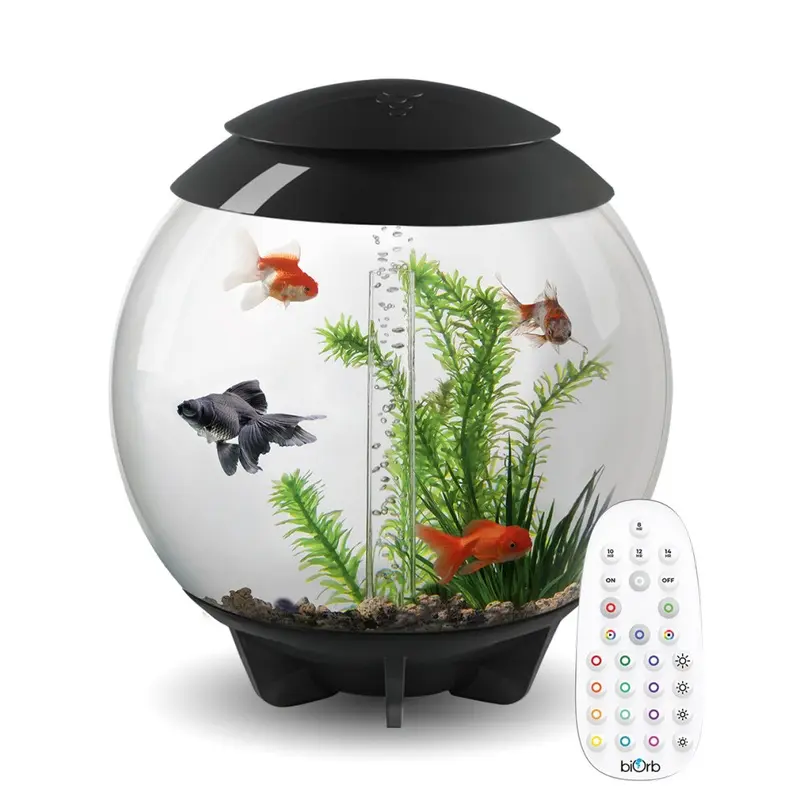 Biorb Grey Halo Aquarium In With Mcr Led Lighting 30L