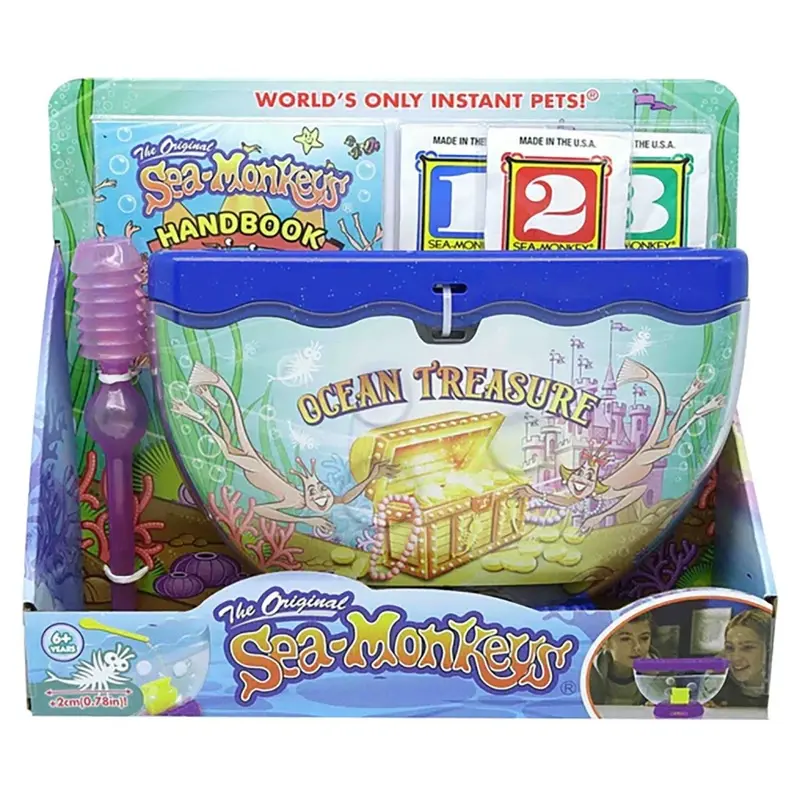 Cookie Jar Blue Copy Of Sea-Monkey Ocean Treasure