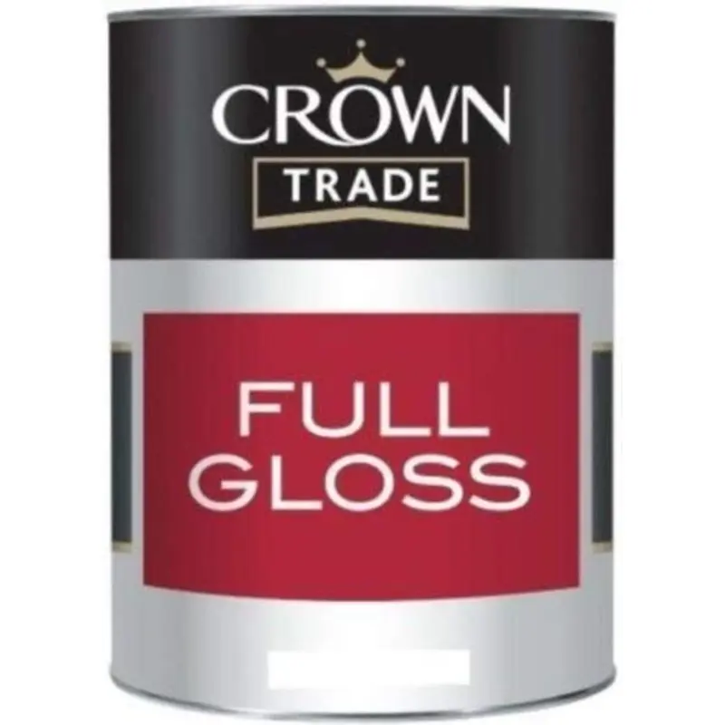 Crowntrade White Crown Trade Litre Full Gloss Size 1