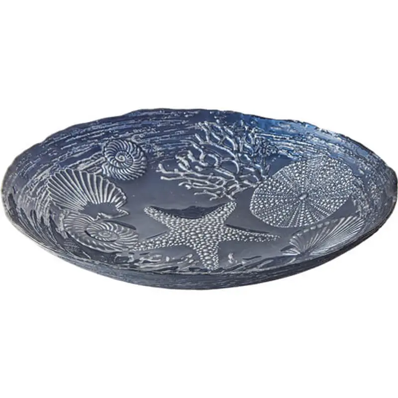 Anton Studios Blue Anton Studio Designs Aquarium Bowl 33Cm