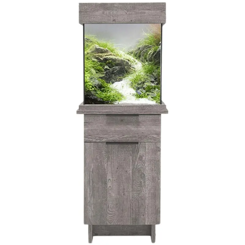 Aqua One Unisex Grey Oakstyle 85L Aquarium And Urban Cabinet