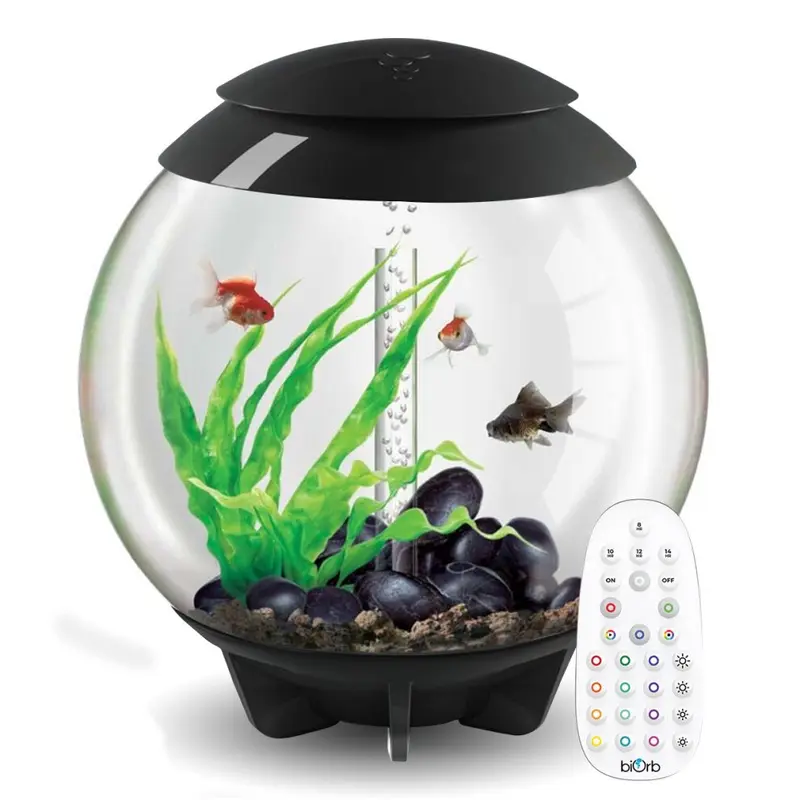 Biorb Grey Halo Aquarium In With Mcr Led Lighting 60L