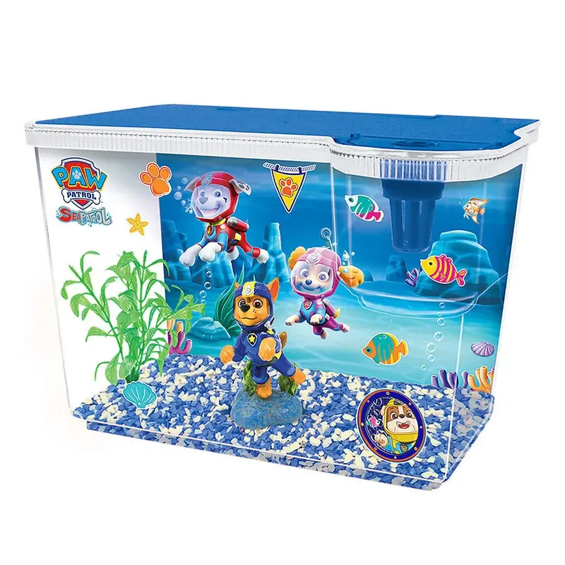 Paw Patrol Big Eye Plastic Aquarium Kit 15 Litre