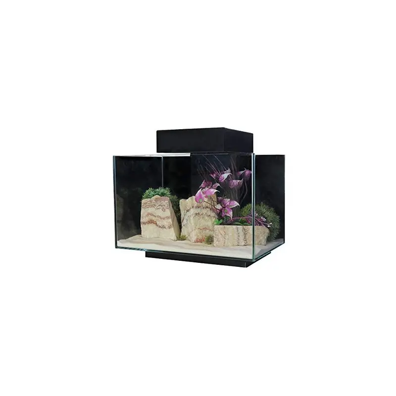 Aqua One White/Blue Platform 21 Aquarium Fish Tank 40Cm 21L Large