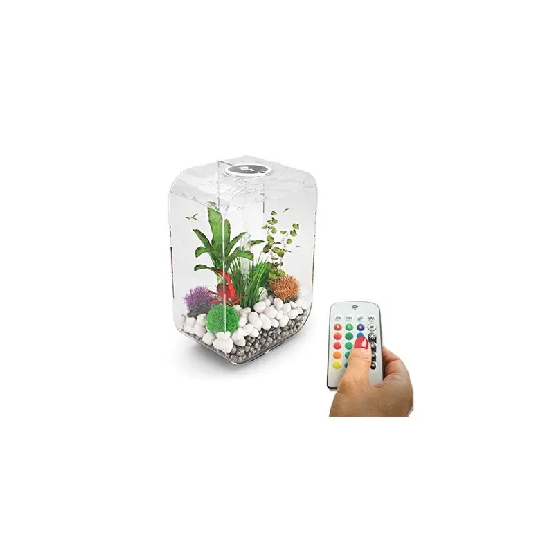 New Biorb Life Clear Aquarium Fish Tank With Multi Colour Led Lighting 60L