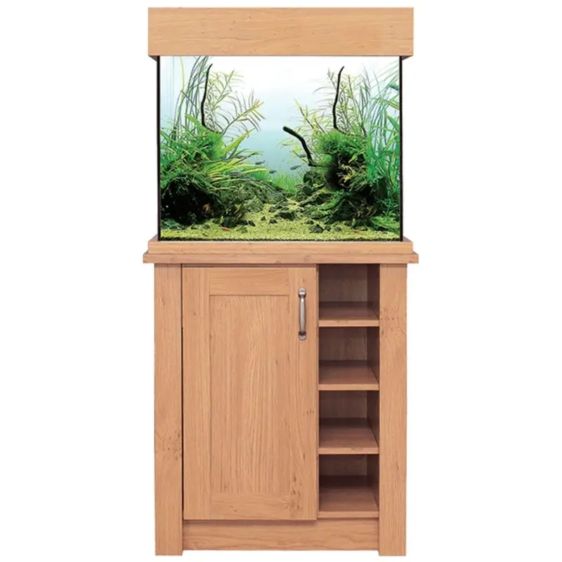 Aqua One Unisex Light Oak Oakstyle 110L Aquarium And Oak Cabinet