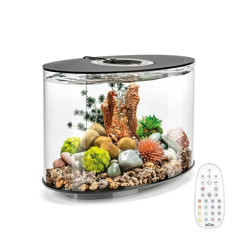 LOOP 15 Aquarium with Multi Colour LED light - remote control