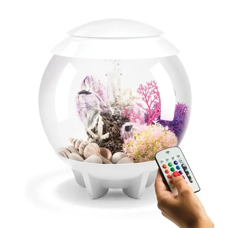 New Biorb Halo Aquarium In With Mcr Led Lighting White 72038 15L