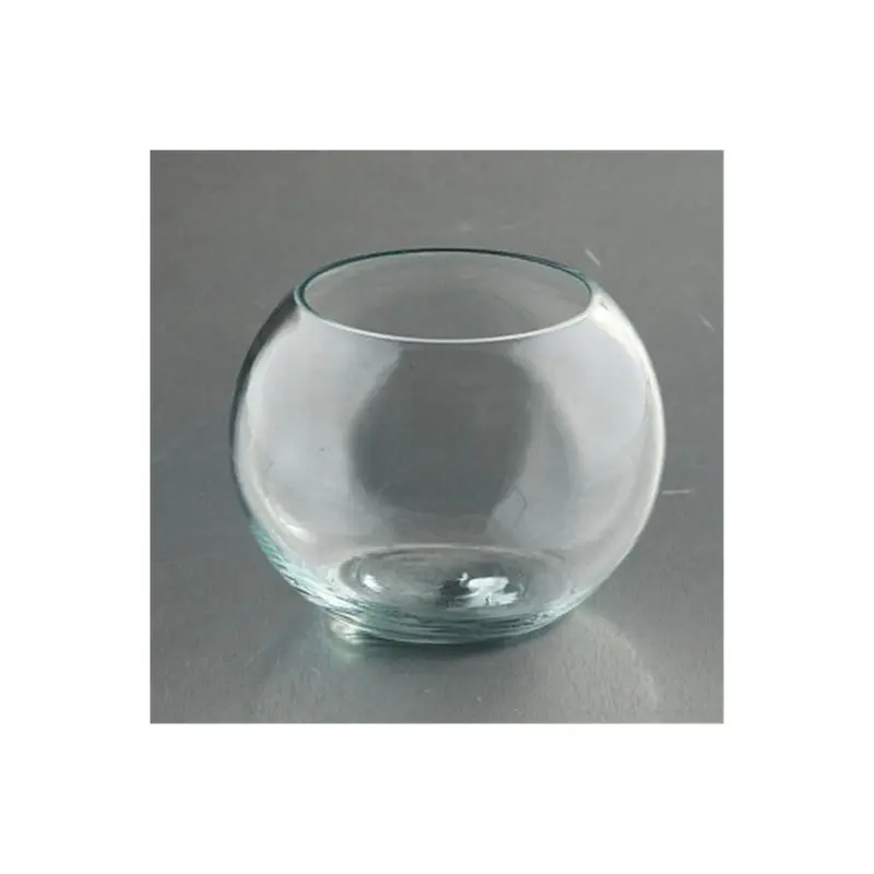 Diamond Star 89601 X 4.5 In. Glass Bubble Bowl, Clear Size 3.5