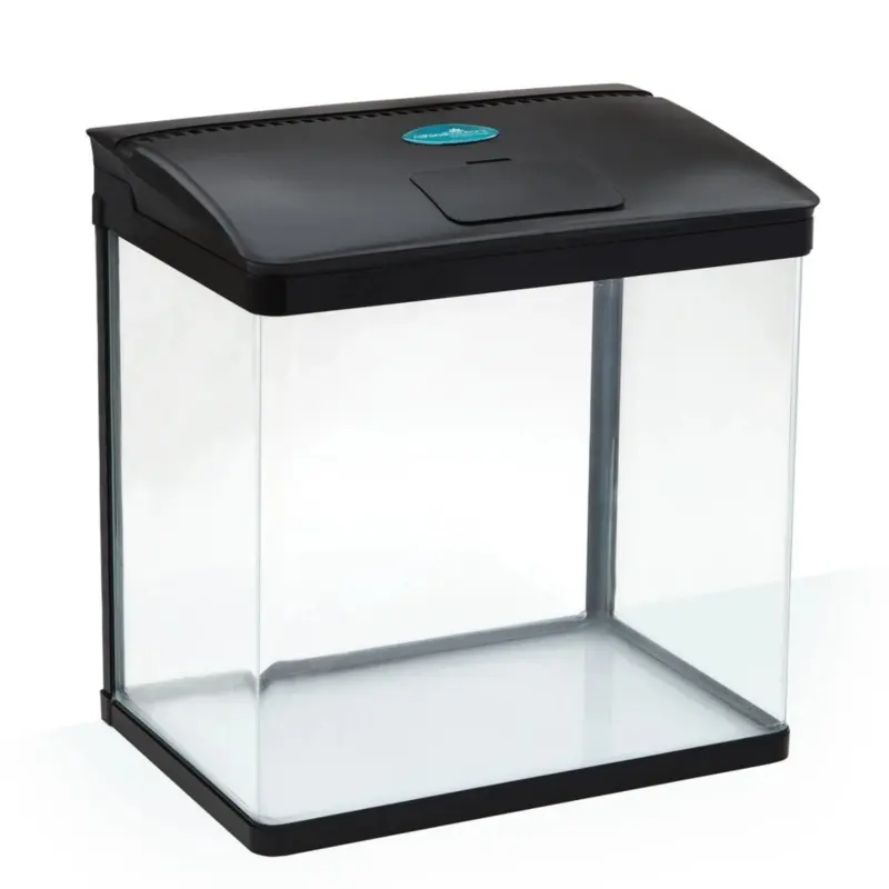 Allpetsolutions Black (Black) 14 Litre Nano Fish Tank Small