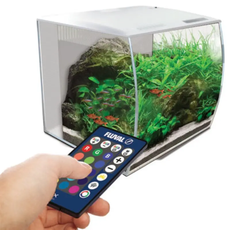 Fluval Flex Led Aquariums Nano Tank 34L White