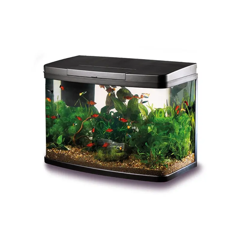 Love Fish Panorama Aquarium Black 40 Litre