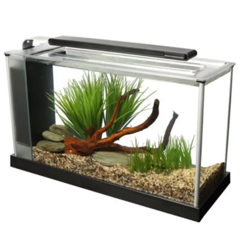 Fluval Spec Aquarium 19L Gloss Led Hagen Fish Tank Black/Light