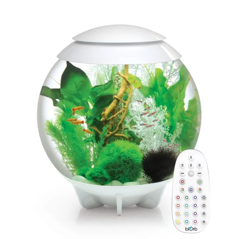 New Biorb Halo Aquarium In With Mcr Led Lighting White 72046 60L