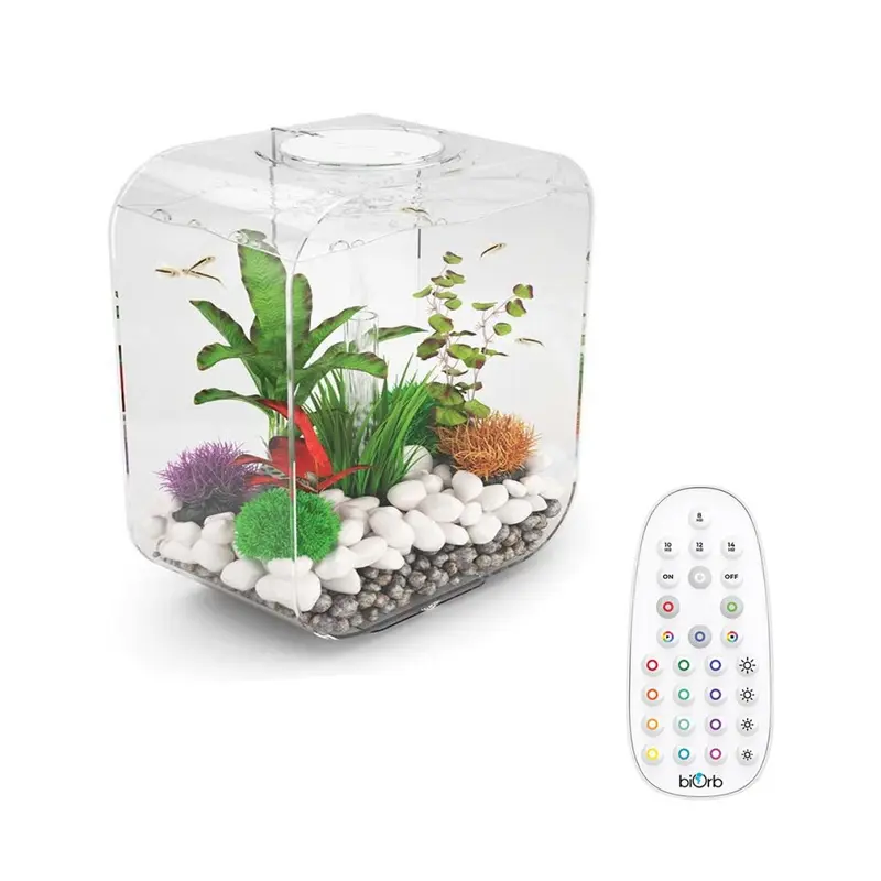 New Biorb Life Clear Aquarium With Mcr Led Lighting 72053 30L