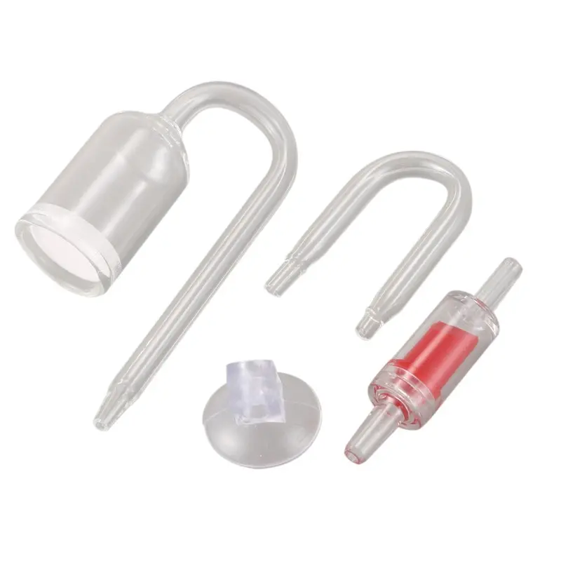 Torribaly Aquarium Glass Plant Co2 Diffuser U Shape Tube Set For Fish