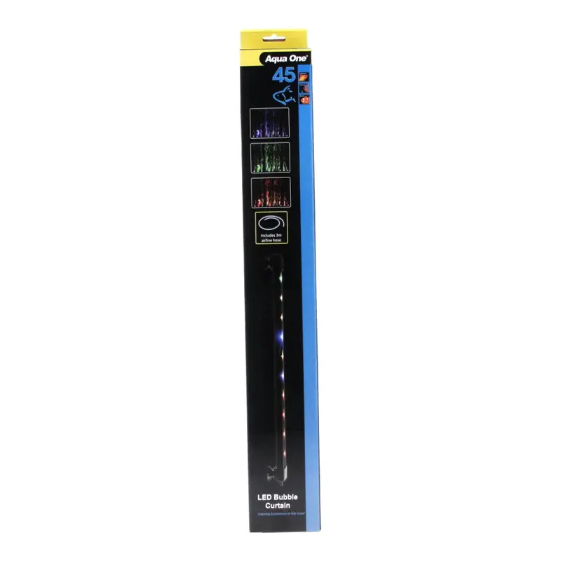 Aqua One Air Bubble Wall With Colour Change Led - 45Cm