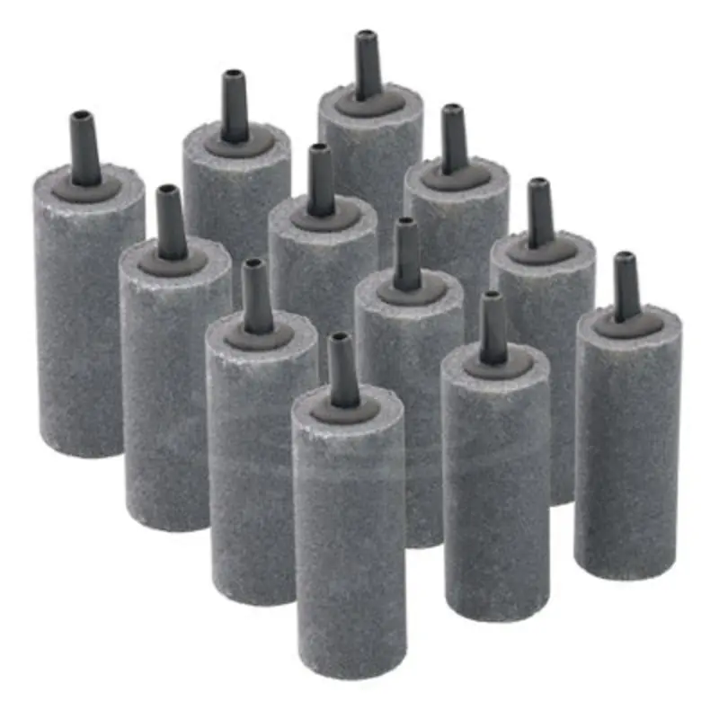 Pisces 12X Aquarium Airstone Cylinder 20X50mm