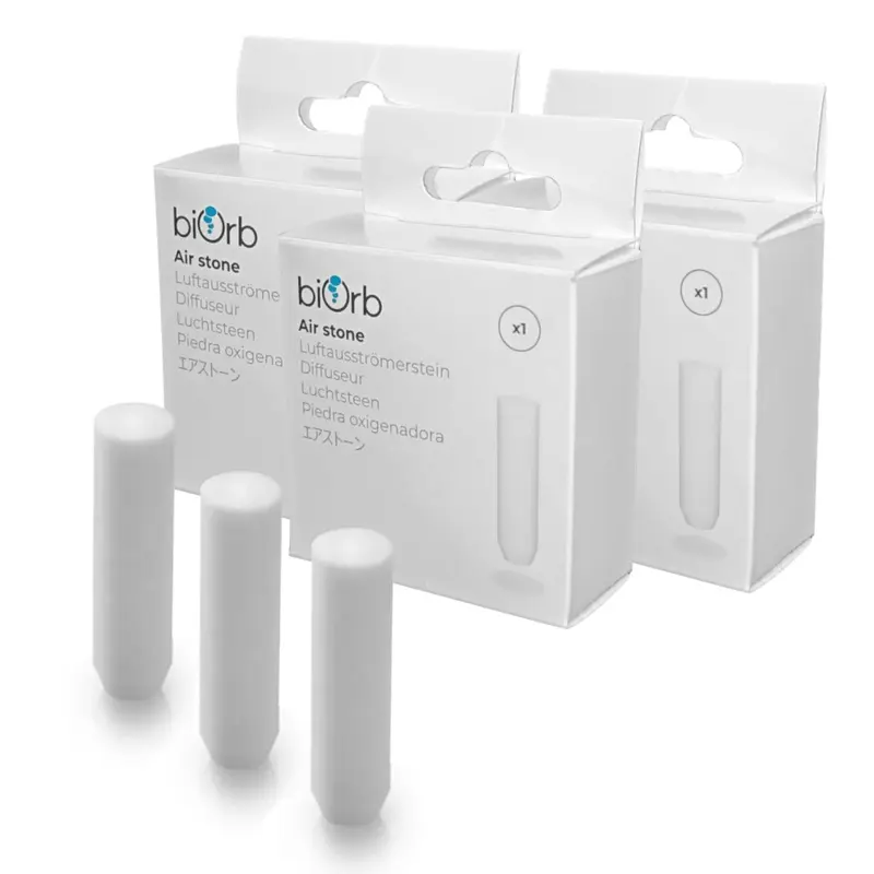 New Biorb Oase Replacement Aquarium Air Stone Triple Pack Boc141_3