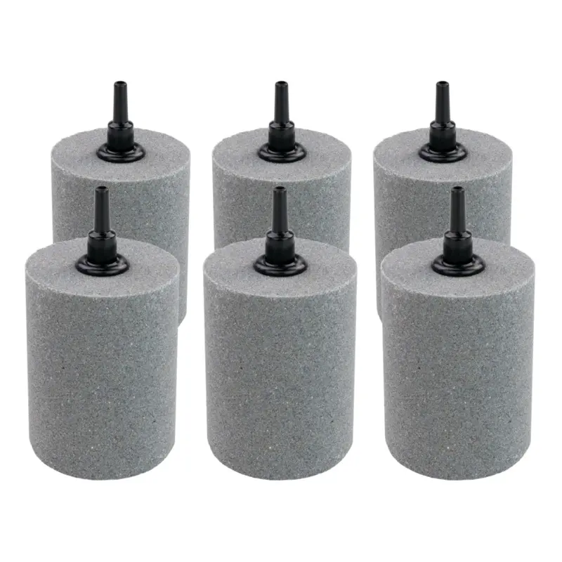 Pisces 6X Pond Airstone Short Cylinder 50X50mm Size 6