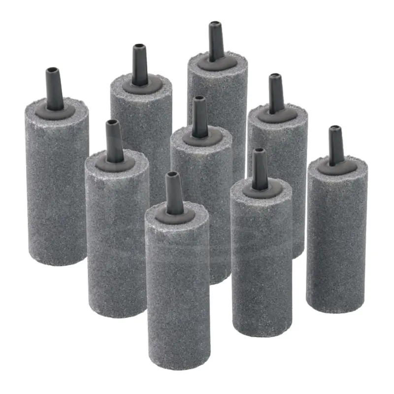 Pisces 9X Aquarium Airstone Cylinder 20X50mm