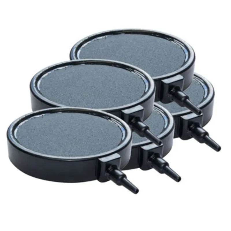 Pisces Pack Of 130Mm X 20Mm Round Pond And Aquarium Air Stone Disc Size 5