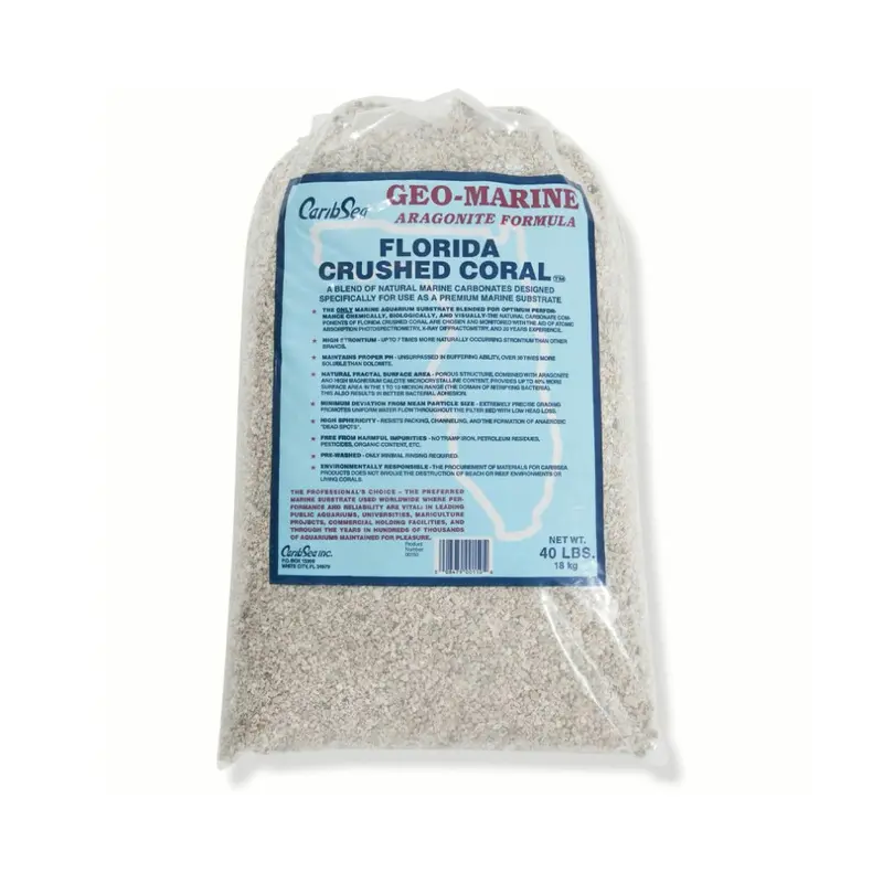 Caribsea Coral Florida Crushed 40Lb