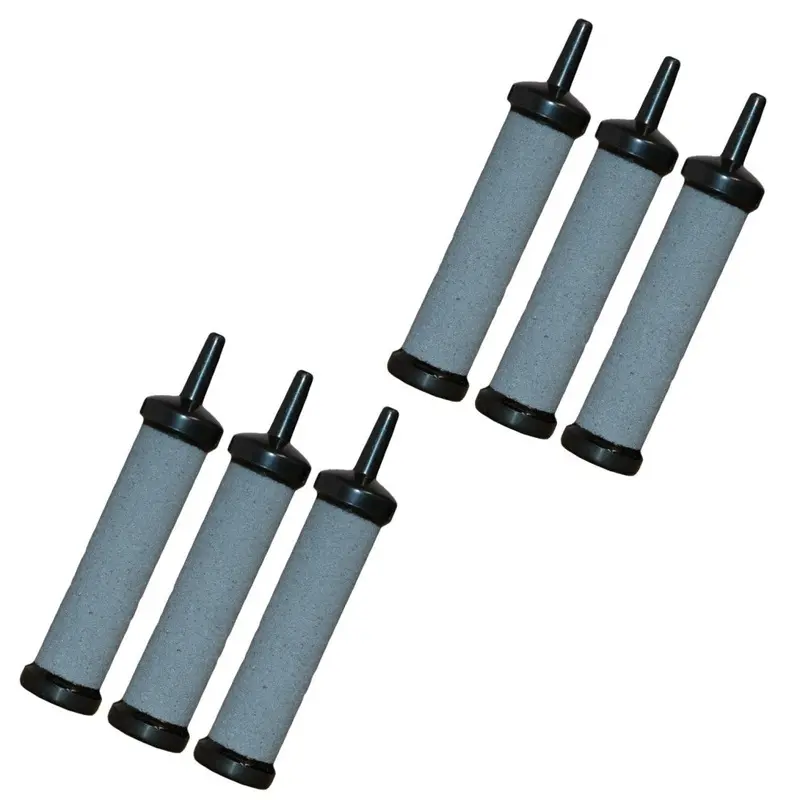 Pisces (6 Airstones) Pond/ Aquarium 65 X 15Mm Airstone Cylinders Size 6