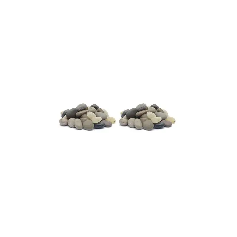 Marina Decorative Aquarium Gravel Natural Beach Pebble, 12-18 Mm, 2 Kg (Pack Of 2) 2Kg
