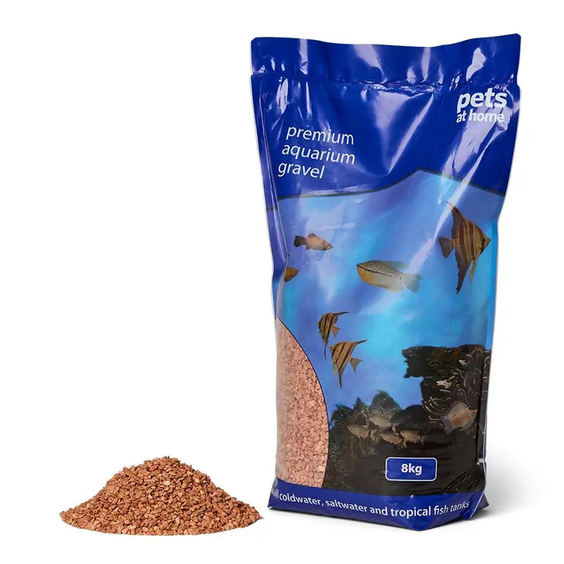 Pets At Home Aquarium Gravel Terracotta 8Kg