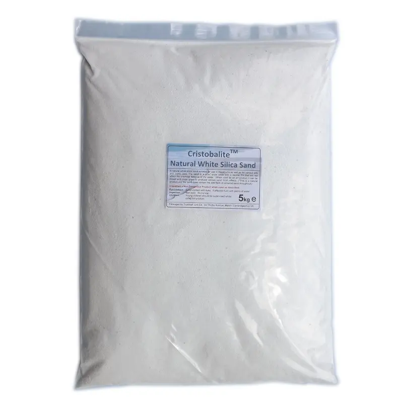 Trustleaf White Decorative Sand - Suitable For Aquariums 10Kg