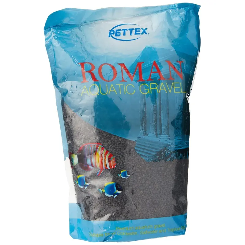 Pettex Roman Gravel Aquatic Roman Gravel 2 Kg Jet Black