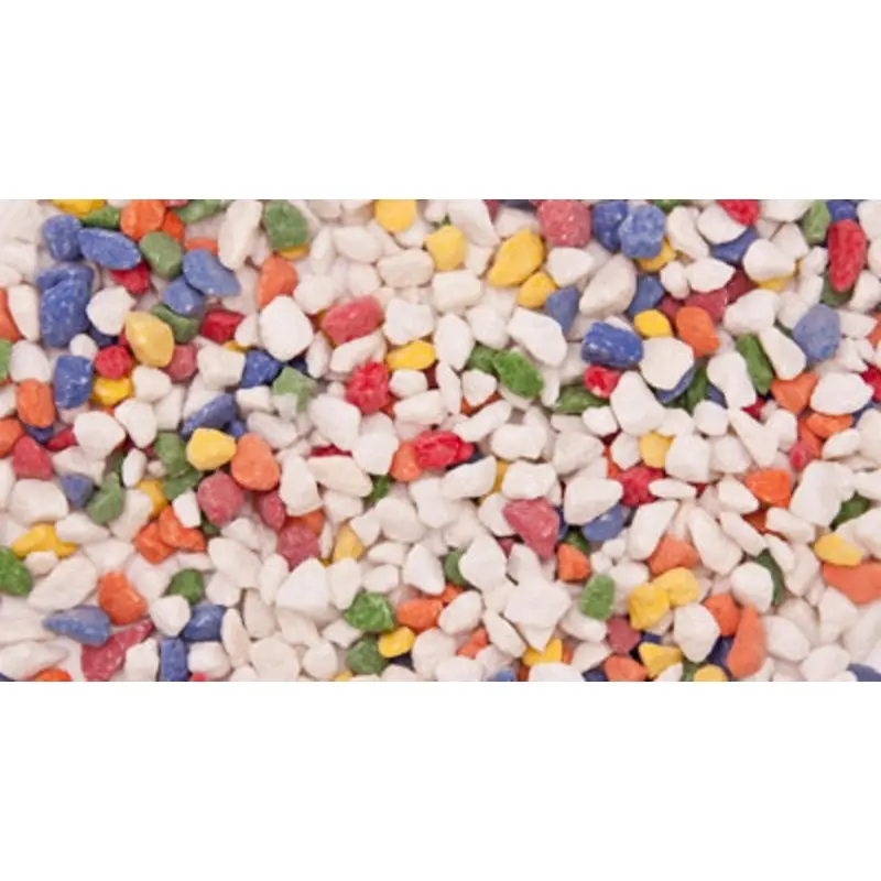 Dihl Rainbow Coloured Aquarium Gravel - 3Mm To 8Mm Tropical Decorative Fish Tank 10Kg