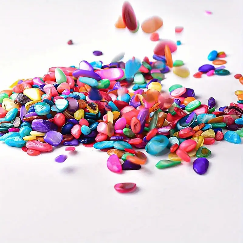 (50G) Natural Gravel Stones For Aquarium Decoration - 1.76Oz/3.53Oz Bag 50G