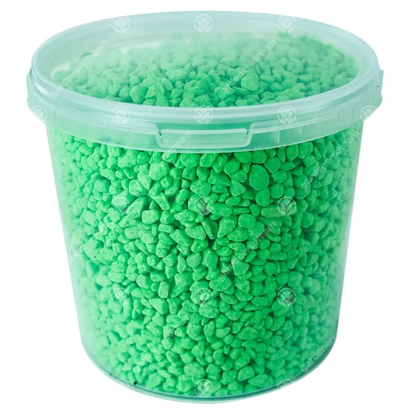 Gardeners Dream Green Fluorescent Aquatic Gravel (Tubs) - Large
