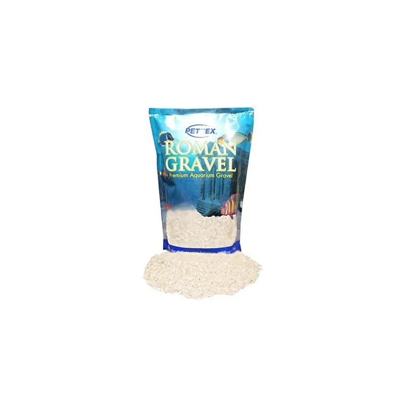 Pettex White Roman Gravel Aquatic Roman Gravel, 2 Kg, Natural Alpine 2Kg