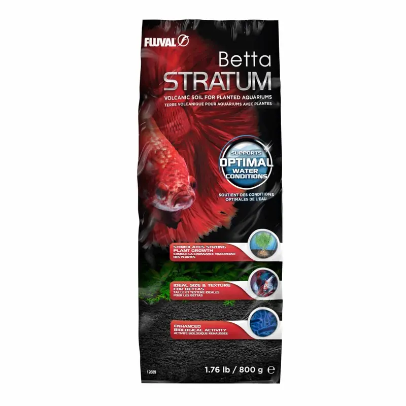 Fluval Betta Stratum Aquarium Fish Tank Substrate 800 Grams 0.8Kg