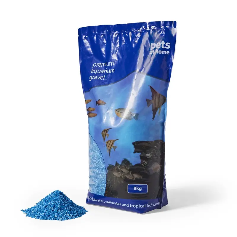 Pets At Home Aquarium Gravel Blue And Green Mix 8Kg