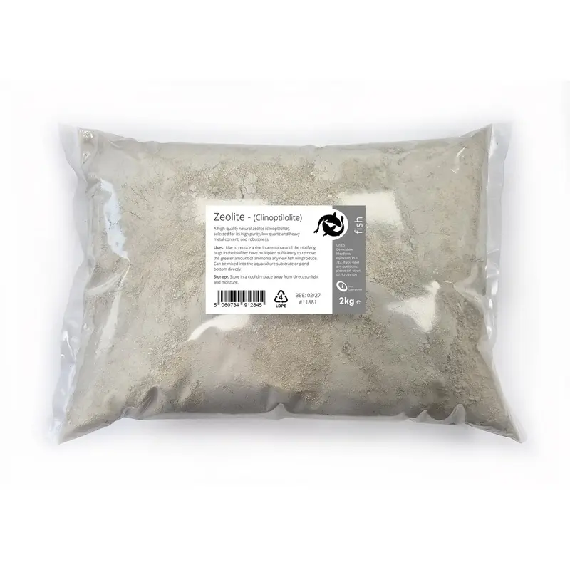 Zeolite Powder 2kg - Clinoptilolite clay - Ultra Fine 25 Microns - Absorbent