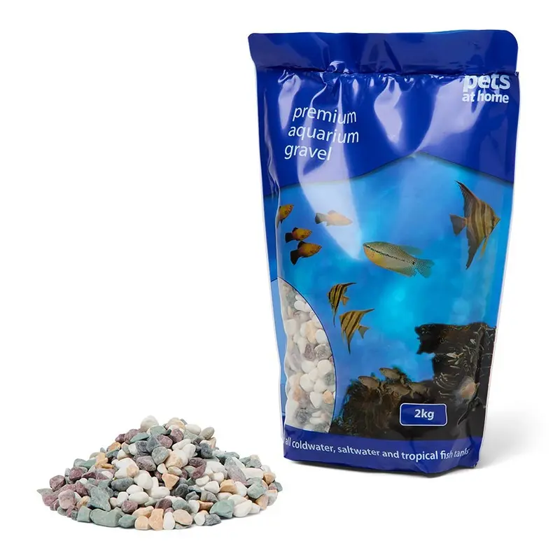Pets At Home Aquarium Gravel Natural Moonstone 2Kg