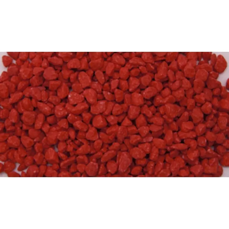 Dihl Red Colou Aquarium Gravel - 3Mm To 8Mm Tropical Decorative Fish Tank 4Kg