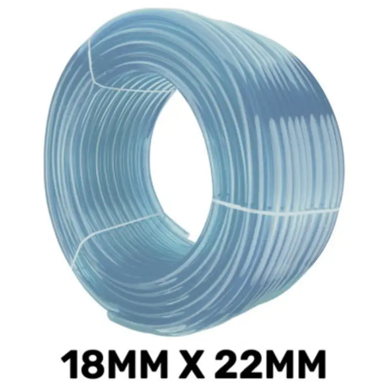 Ap Supplies Clear Pvc Pipe 18Mmx22mm - Meters Size 5