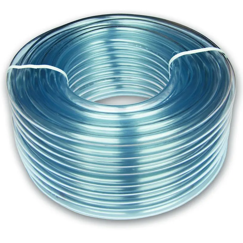 Wadoy 6mm ID x 9mm OD Clear PVC Tubing Pipe Hose 5 Metres