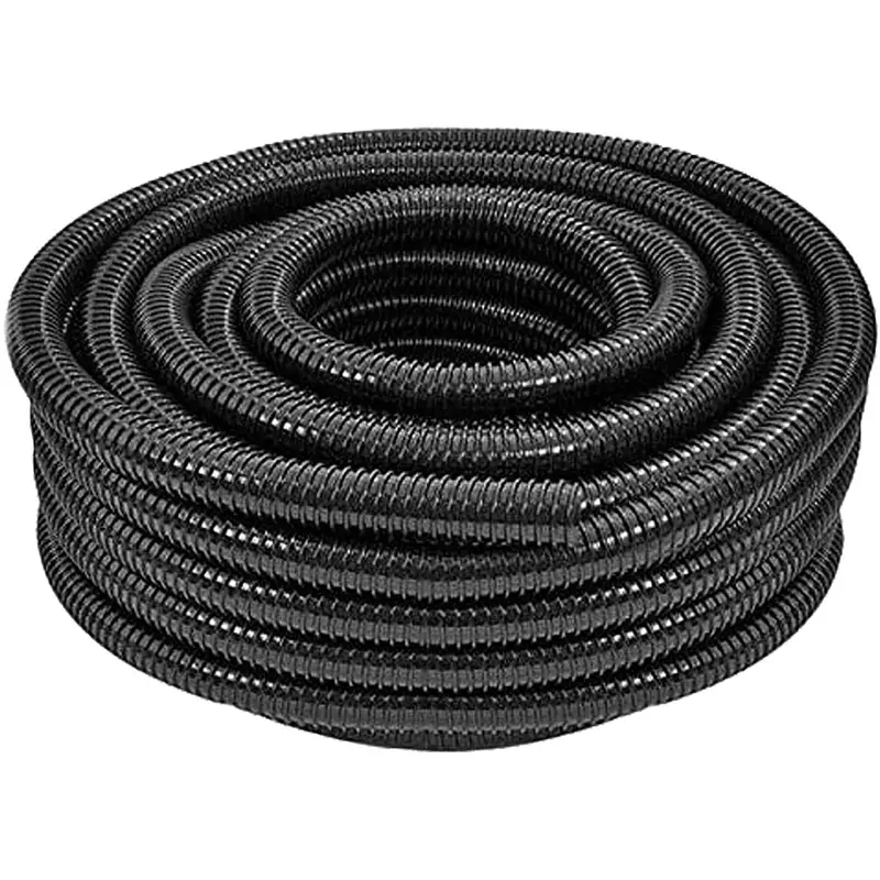Spares2go Premium Quality 25mm Flexible Fish Pond Hose Flexi Pump Pipe (5 Metres)